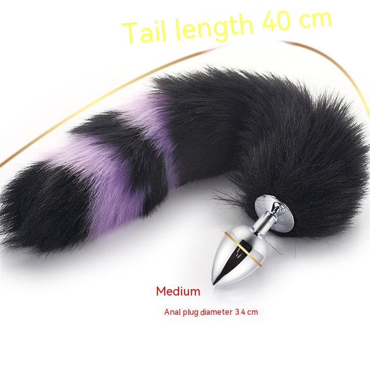 Artificial Wool Large And Medium Size Small Size Butt Plug Tail Toy