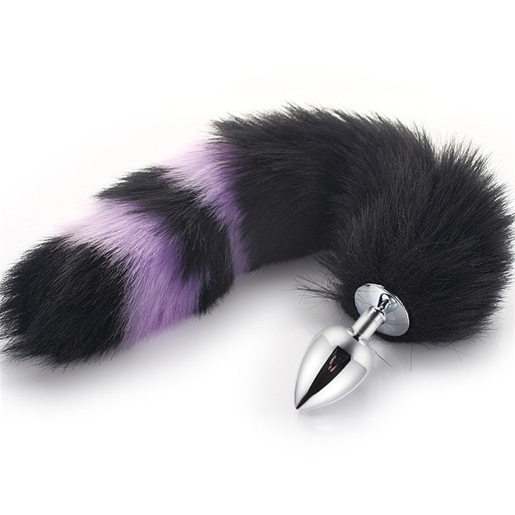 Artificial Wool Large And Medium Size Small Size Butt Plug Tail Toy