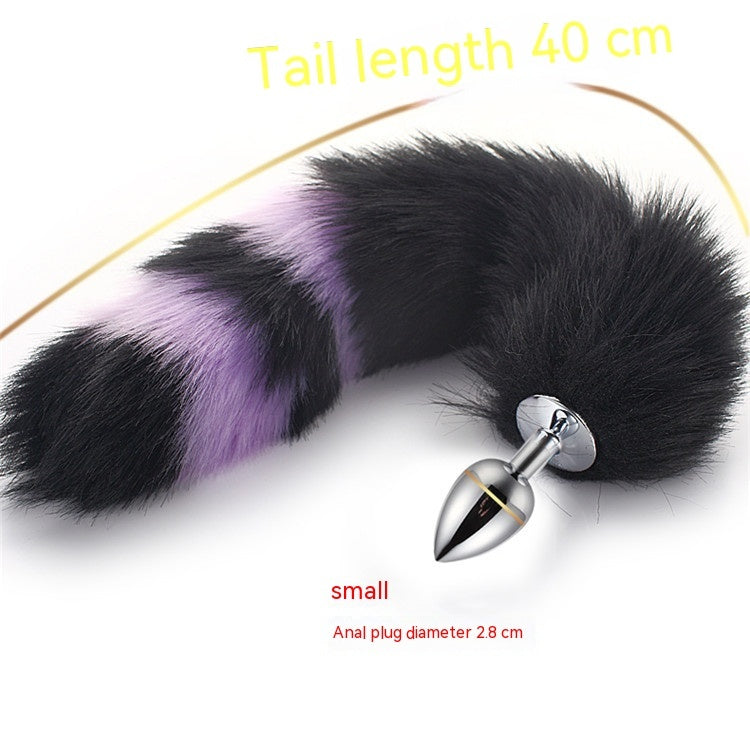 Artificial Wool Large And Medium Size Small Size Butt Plug Tail Toy