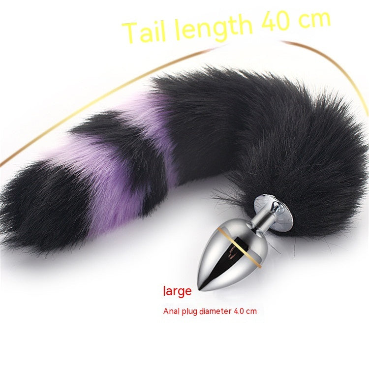 Artificial Wool Large And Medium Size Small Size Butt Plug Tail Toy