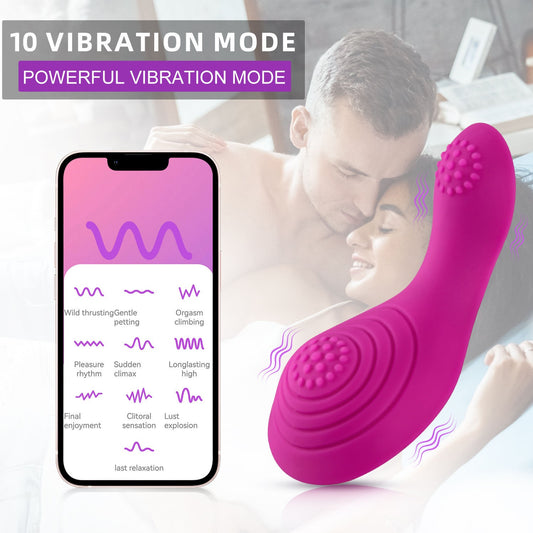 Wireless Remote Control 10-frequency Underwear Wear Vibrators