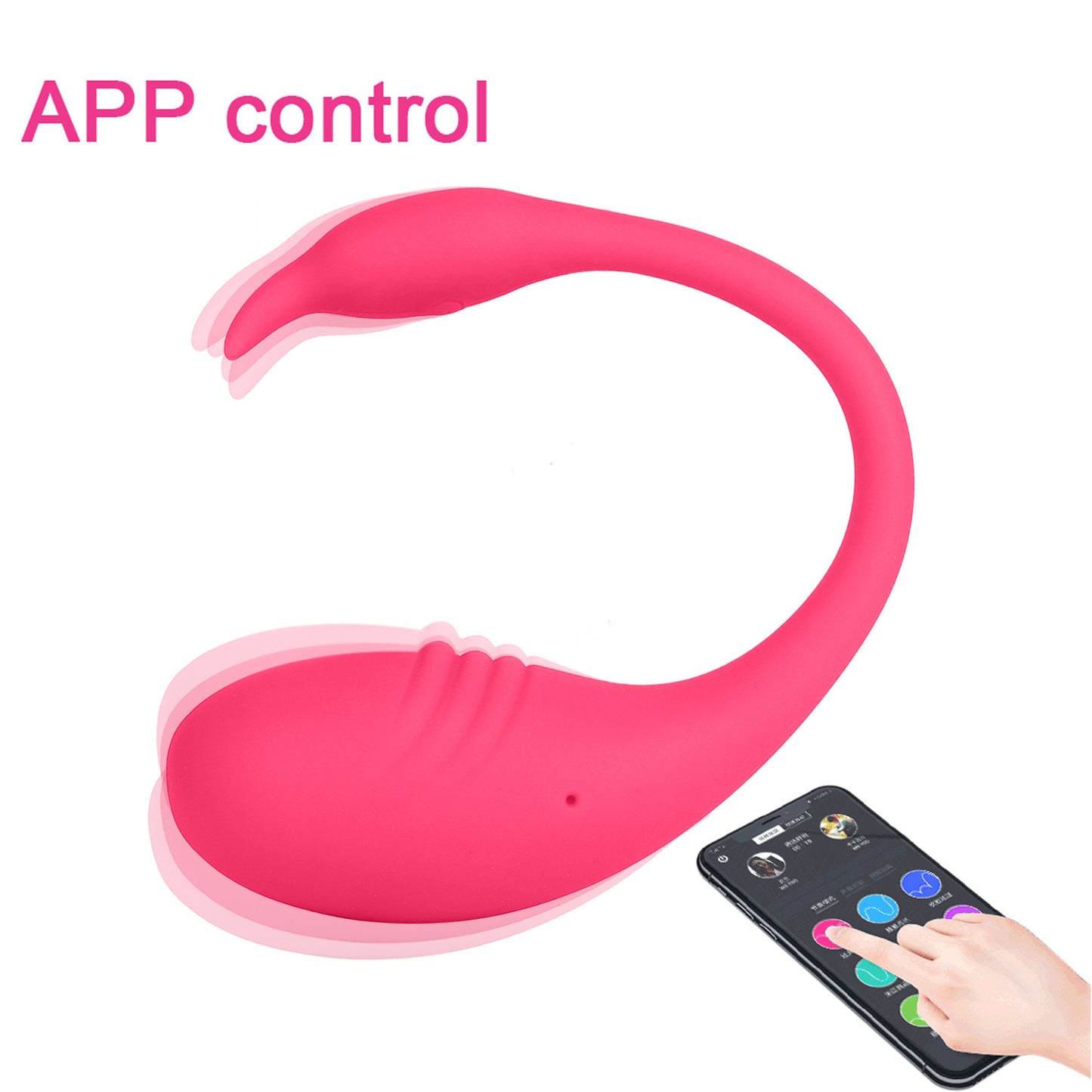 Mobile APP Bluetooth Wireless Remote Control Vibrating Egg