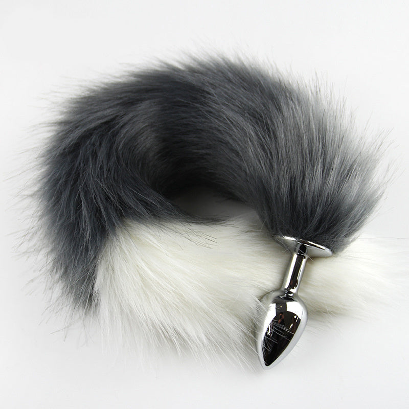 Black Tip Fox Tail Butt Plug